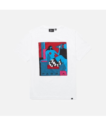 by Parra Too Loud Tee - White destockage