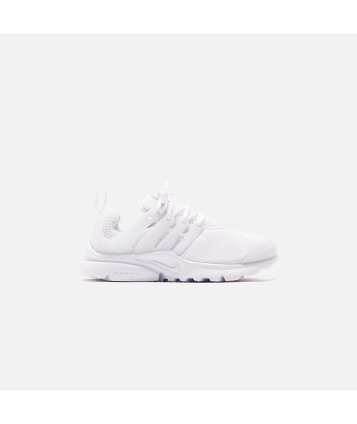 Nike Presto Pre-School - White / Pure Platinum pas cher 