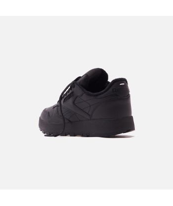 Reebok x Margiela Classic Leather Tabi - Black le concept de la Pate a emporter 