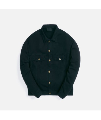 Fear of God Fleece Trucker Jacket - Black Le MVP de beaucoup