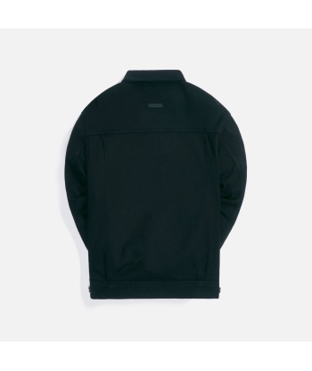 Fear of God Fleece Trucker Jacket - Black Le MVP de beaucoup