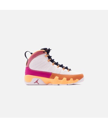 Nike WMNS Air Jordan 9 Retro - White / Cactus Flower / Desert Berry paiement sécurisé