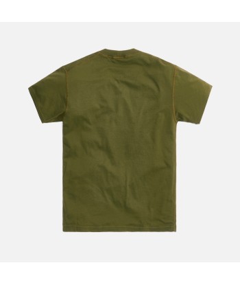 Stone Island Cotton Jersey Garment Dyed Fissato Tee - Olive Green acheter