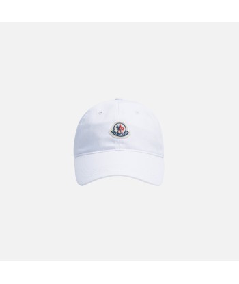 Moncler Berretto Baseball Cap - White Véritable concentré