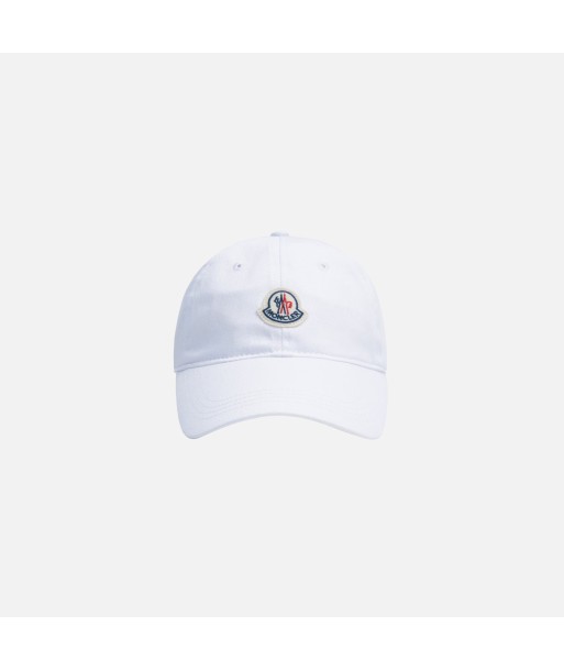 Moncler Berretto Baseball Cap - White Véritable concentré