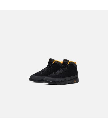 Nike PS Air Jordan 9 Retro - Black / University Gold / Dark Charcoal prix pour 