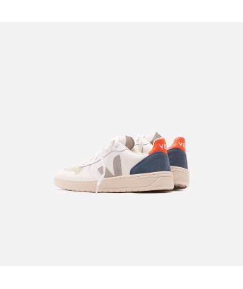 Veja WMNS V-10 - Extra White / Oxford Grey / Orange Fluo de France