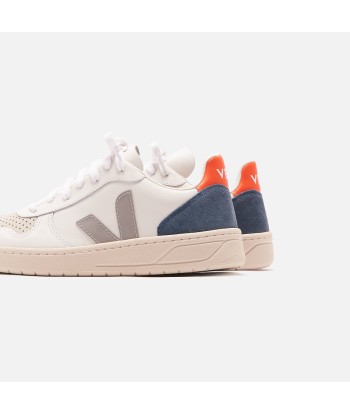 Veja WMNS V-10 - Extra White / Oxford Grey / Orange Fluo de France