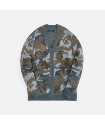 Stampd Camo Cardigan - Ash Camo Comparez et commandez 