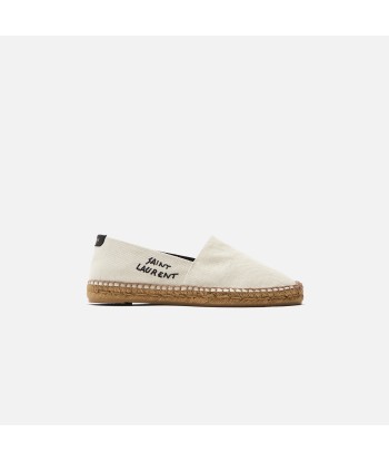 Saint Laurent WMNS Espadrille Embroidery - Ecru / Noir acheter