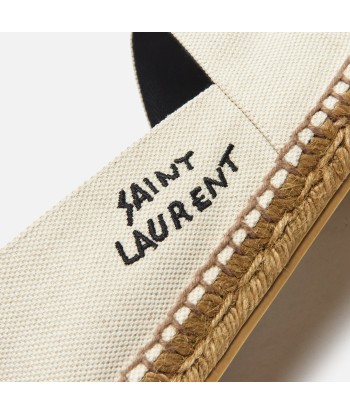 Saint Laurent WMNS Espadrille Embroidery - Ecru / Noir acheter