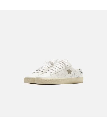 Saint Laurent WMNS Court Classic SL/06 - White / Pink Stars Venez acheter