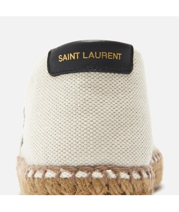 Saint Laurent WMNS Espadrille Embroidery - Ecru / Noir acheter