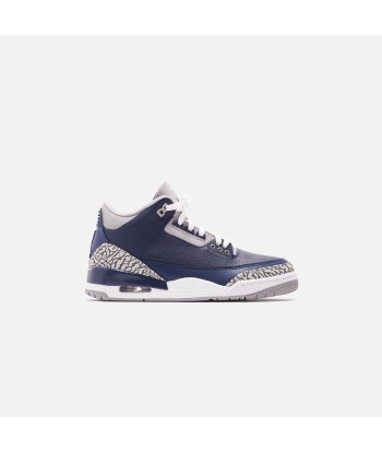 Nike Air Jordan 3 Retro - Midnight Navy / White / Cement Grey ou a consommer sur place