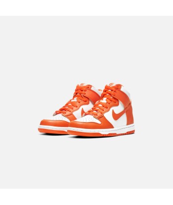 Nike GS Dunk High - White / Orange Blaze Toutes les collections ici