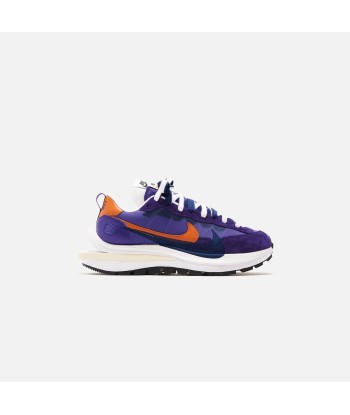 Nike x Sacai Vaporwaffle - Dark Iris / Campfire Orange du meilleur 