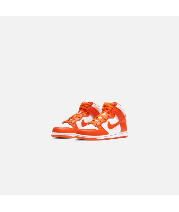 Nike PS Dunk High - White / Orange Blaze une grave pollution 