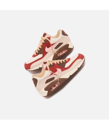 Nike Air Max 90 - Sail / Sheen / Straw / Medium Brown Véritable concentré