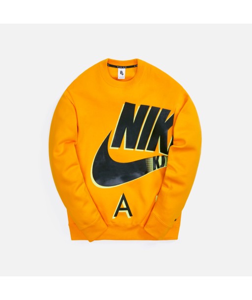 Nike x Kim Jones Fleece Crew - Circuit Orange chez Cornerstreet bien 