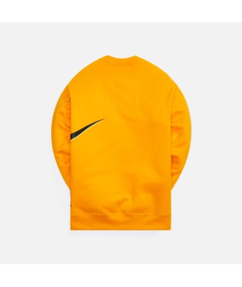 Nike x Kim Jones Fleece Crew - Circuit Orange chez Cornerstreet bien 