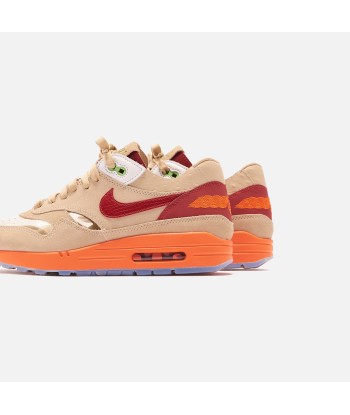 Nike x CLOT Air Max 1 - Net / Deep Red / Orange Blaze Toutes les collections ici