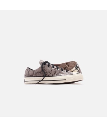 Converse Chuck 70 Archive Reptile Suede Ox - Grey / Egret / Black pour bénéficier 