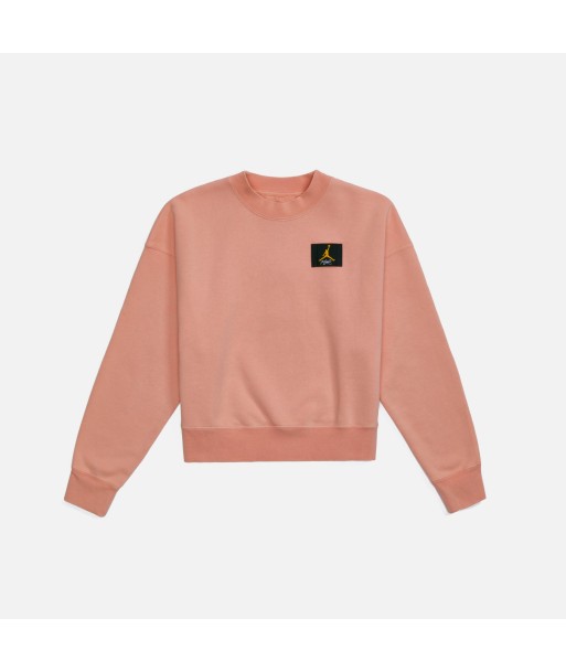 Nike Air WMNS Jordan Flight Fleece Crew - Apricot Agate soldes