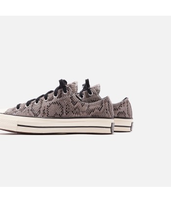 Converse Chuck 70 Archive Reptile Suede Ox - Grey / Egret / Black pour bénéficier 