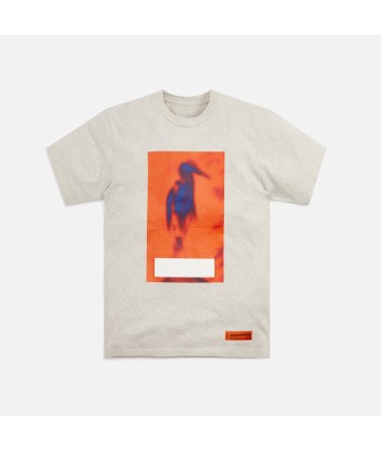 Heron Preston OS Noise Censored Tee - Heather Grey vente chaude votre 