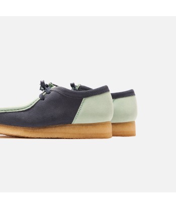 Clarks Wallabee 2CLR - Blue / Green français