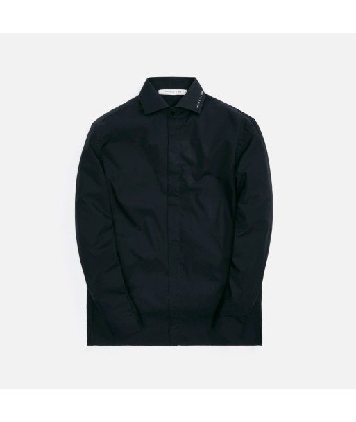 1017 ALYX 9SM Classic L/S Button Down - Black ou a consommer sur place