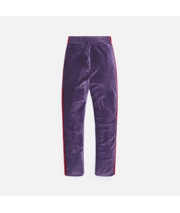 Needles Narrow Track Pant C/PE Velour - Purple 2024