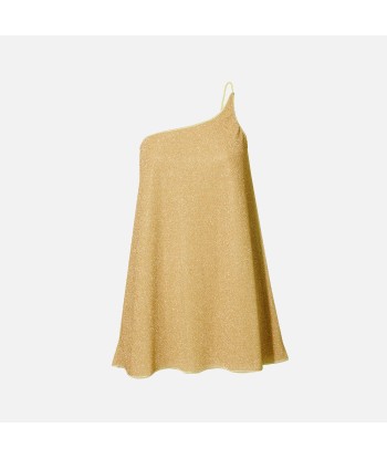 Oseree Lumiere One Shoulder Dress - Gold du meilleur 