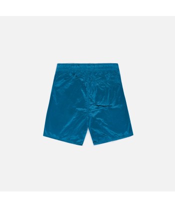 Stone Island Nylon Metal Garment Dyed Swim Short - Turquoise basket pas cher