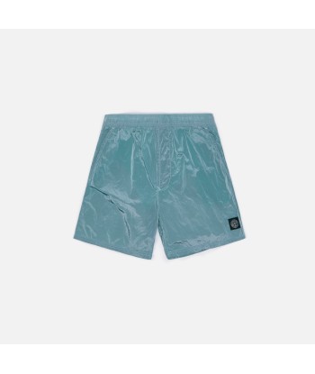 Stone Island Nylon Metal Garment Dyed Swim Short - Aqua Comparez plus de prix