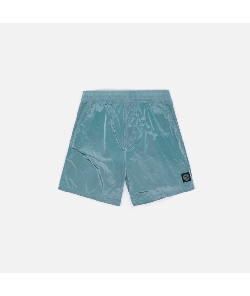 Stone Island Nylon Metal Garment Dyed Swim Short - Aqua Comparez plus de prix