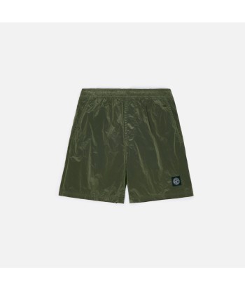 Stone Island Nylon Metal Garment Dyed Swim Short - Olive en ligne