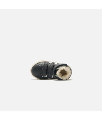 Veja Small Esplar Mid Fur - Black / White / Cobalt chez Cornerstreet bien 