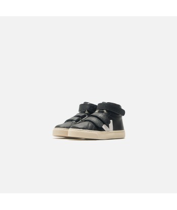 Veja Small Esplar Mid Fur - Black / White / Cobalt en stock