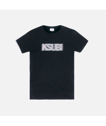 Ksubi Bitmap Seeing Lines Tee - Black Pour