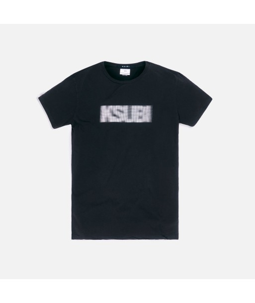 Ksubi Bitmap Seeing Lines Tee - Black Pour