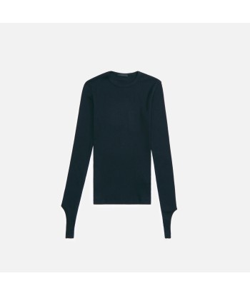 Helmut Lang Open Back L/S - Black En savoir plus