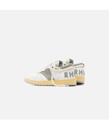 Rhude Rhecess Low - White / Grey basket pas cher