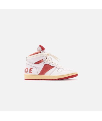 Rhude Rhecess High - White / Red ouvre sa boutique