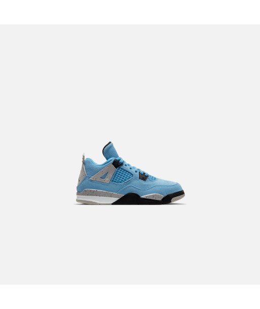 Nike Pre-School Air Jordan 4 Retro - University Blue / Black / Tech Grey / White vente chaude votre 