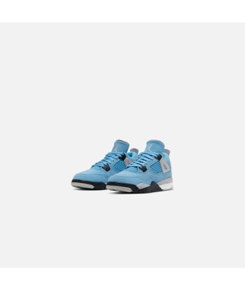 Nike Pre-School Air Jordan 4 Retro - University Blue / Black / Tech Grey / White vente chaude votre 