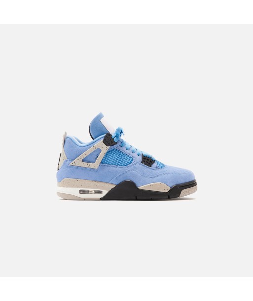 Nike Air Jordan 4 Retro - University Blue / Black / Tech Grey / White sur le site 