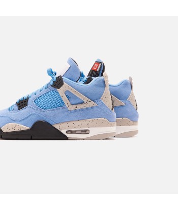 Nike Air Jordan 4 Retro - University Blue / Black / Tech Grey / White sur le site 