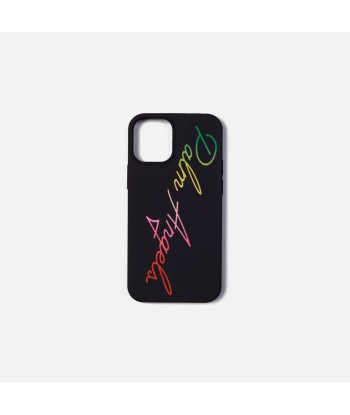 Palm Angels Miami Logo iPhone 12 Case - Black la livraison gratuite