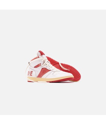 Rhude Rhecess High - White / Red ouvre sa boutique